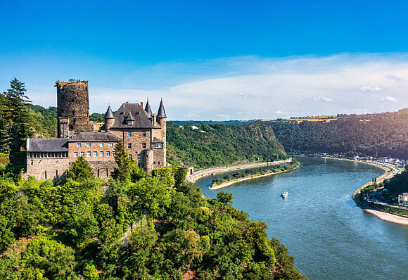 Schloss Katz und Rhein